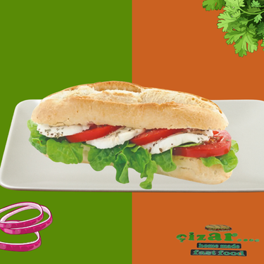 Beyaz peynirli Sandviç